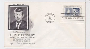 TurtlesTradingPost- John F Kennedy Memorial- FDC 1964- #1246 Artcraft Cachet - Picture 1 of 1