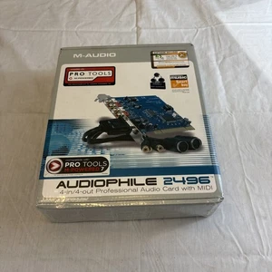 M-AUDIO AUDIOPHILE 2496 SOUND CARD (Sealed) - Picture 1 of 8