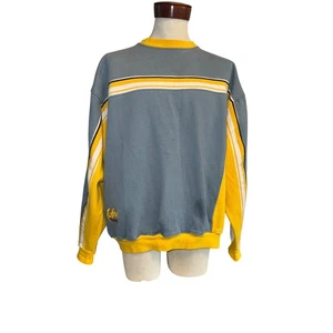 FUBU Limited Edition Sweatshirt | Vintage 90s Streetwear | Grey Yellow XL - Picture 1 of 16