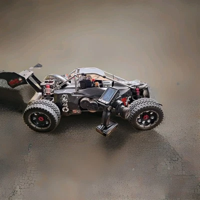 Reely Carbon Fighter III 1:6 RC Modellauto Benzin Buggy 2WD 2.4GHz RTR - Silber  - Bild 1 von 4