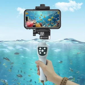 Wasserdichter Selfie Stick für iPhone/Android, Bluetooth Selfie Stick mit Fernbedienung... - Bild 1 von 8