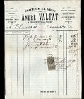 Villeneuve Sur Yonne 89 Epicerie En Gros Andre Valtat Facture En 1893