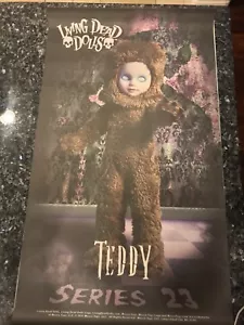 MEZCO TOYZ LIVING DEAD DOLLS SERIES 23 TEDDY BANNER VHTF FREE SHIPPING - Picture 1 of 2