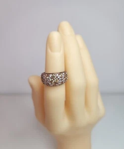 Damen Ring Sterlingsilber und Zirkonia UK L 1/2, US 6 - Bild 1 von 8