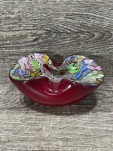 Murano Art Glass Dino Martens Tutti Frutti Dish/Bowl - Picture 1 of 9