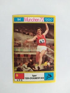 FIGUR MÜNCHEN 72 PANINI XX OLYMPIADE UDSSR TER-OVANESYAN Nr. 94 AUS NACHLASS - Bild 1 von 1