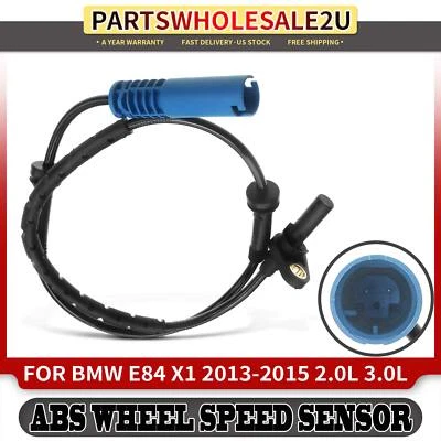 1x Sensor de velocidad de rueda ABS delantero izquierdo o derecho para BMW X1 2013-2015 2,0 L 2 pines Foto 1 de 4
