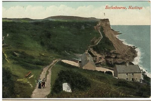 Antique Color Postcard Ecclesbourne Hastings,  England #1371 - Picture 1 of 2