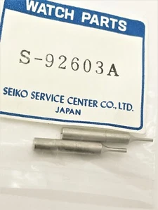 JUEGO DE 2 PINES DE ACERO PIEZAS DE RELOJ SEIKO 92603A PARA HERRAMIENTA DE AJUSTE DE BANDA SEIKO S-926 - Imagen 1 de 5