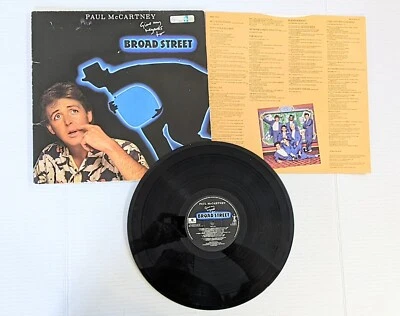 Paul McCartney Give My Regards To Broad Street  Gatefold Vinyl Record Album 1984 - Image 1 of 4