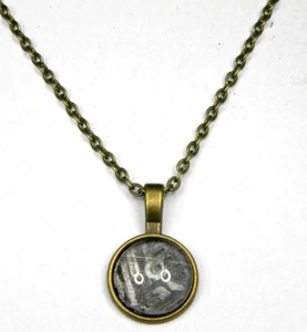 Aletai Iron IIIE Meteorite Pendant Necklace 24-inch chain - APN17 - Picture 1 of 7