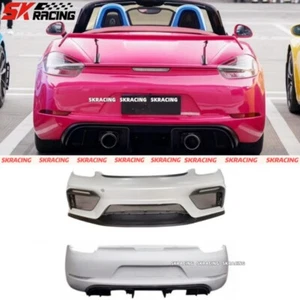 Kit de carrocería parachoques delantero trasero estilo GT4 se adapta a Porsche 718 981 Boxster Cayman mejoras estilo GT4 - Imagen 1 de 15