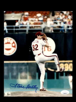 Steve Carlton JSA Cert Signed  8x10 Photo Autograph Phillies - Image 1 of 3