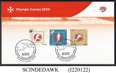 MALTA - JUEGOS OLÍMPICOS DE VERANO 2021 EN TOKIO 3V - CARPETA - FDI Foto 1 de 2