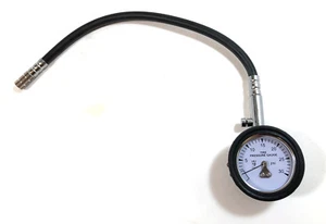 Tire Pressure Gauge 0-30 PSI  Air Pressure Gauge with bleeder valve 2" Face - Picture 1 of 2