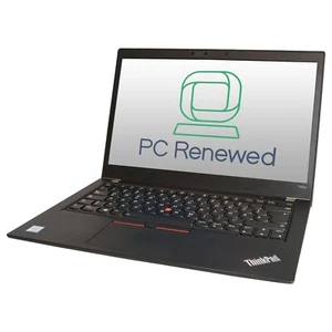 Lenovo ThinkPad T490s Core i7-8665U 16GB Ram 256GB SSD Windows 11 Laptop - Afbeelding 1 van 5