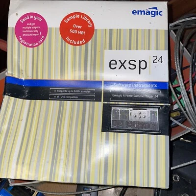 EMAGIC software instruments EXSP 24 Xtreme SAMPLE player 24 - Image 1 of 2