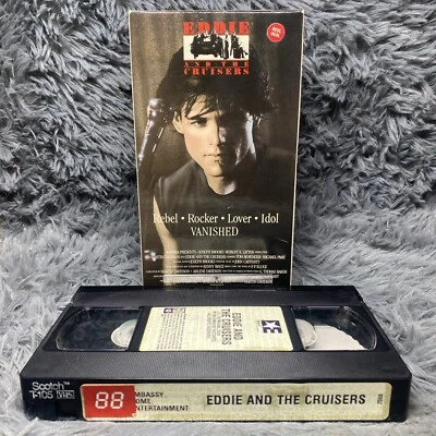 Eddie And The Cruisers VHS Tape 1983 Drama Music Original Embassy Release Movie - Image 1 of 4