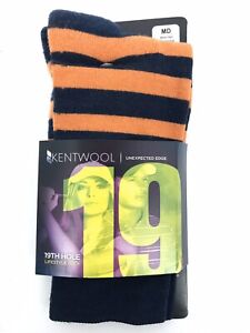 NWT Kentwool Size MD Unexpected Edge 19th Hole Lifestyle Golf Socks