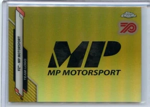 2020 Topps Chrome Formula 1 70th Anniversary Gold Refractors #126 MP Motorsport - Picture 1 of 2