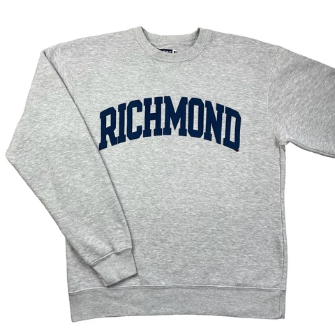 University of Richmond Spiders Gray Pullover Crewneck Sweatshirt Adult size L Cover