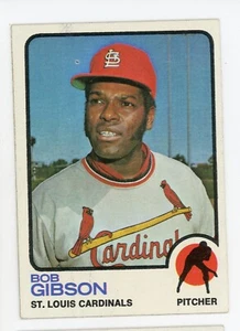 Vintage Baseball 1973 Topps #190, Bob Gibson, St. Louis Cardinals - Picture 1 of 2