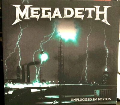 MEGADEATH Unplugged In Boston *Sealed* CD Recorded 5-9-01 Bill's Bar Boston - Image 1 of 2