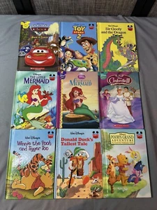 Lot of 9 Disney Wonderful World of Reading Hardcover Books *FREE SHIPPING!* - Picture 1 of 15