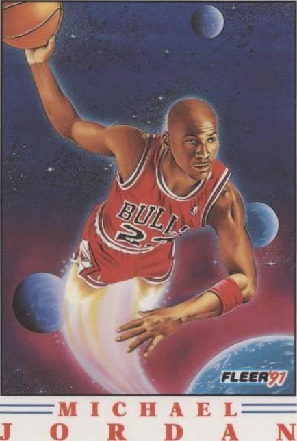 1991-92 Fleer - Michael Jordan #2
