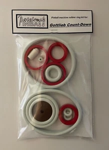 1979 Gottlieb Count Down Flipper Gummiring Set - Bild 1 von 3