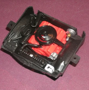 1/24 Scale 1965 Chevy Turbo-Jet 396ci V8 Engine Panel (1.75" ) Welly Model Part - Picture 1 of 6