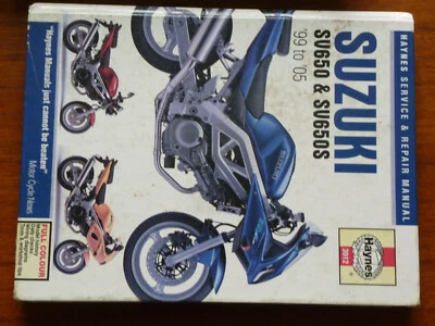 Suzuki SV650 workshop manual 1999-2005 haynes - Image 1 of 3
