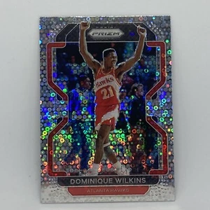 Dominique Wilkins Silver Disco Prizm Insert 2021-22 Panini Prizm Basketball #252 - Picture 1 of 10