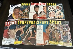 Vintage Sport Magazine Lot Of 10 Issues (5) 1950 (4) 1951 & (1) 1952 LOOK - Picture 1 of 1