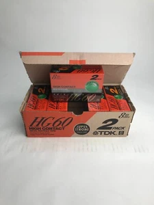 NOS TDK 8mm 60 Minuten 10er Pack 8mm Video Cassette Tape Sealed P6-60HGA - Bild 1 von 14
