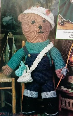 CROCHET WORLD 杂志 复古 1999 年 6 月 牙仙枕头 三色芭比娃娃 Int'l 娃娃 — 第 1/4 张图片