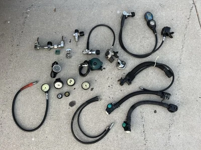 Aqua Lung Conshelf XI Scuba Diving Regulator Vintage, Used Parts Only - Image 1 of 4