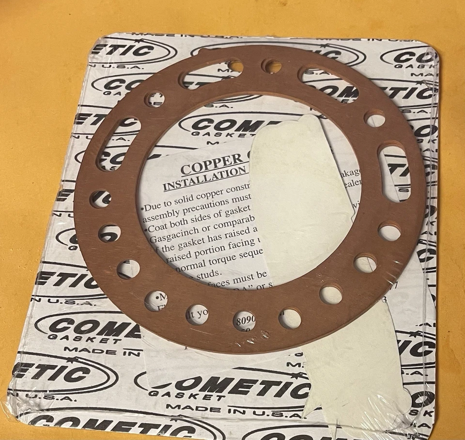 Junta de culata de cobre de alta resistencia de gran diámetro para Suzuki Quadzilla LT500R 1988-90 Foto 1 de 1