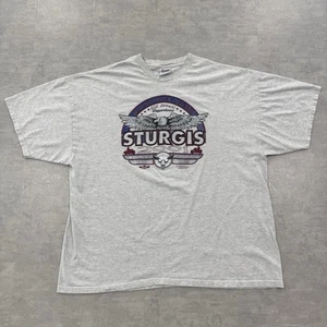 Sturgis Motorrad Vintage Hemd Herren 3XL Hanes Moto Biker Harley '01 Rally XXXL - Bild 1 von 10