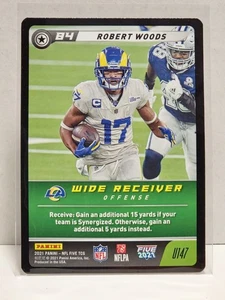 2021 Panini NFL Five TCG - Robert Woods #U147 - Picture 1 of 2
