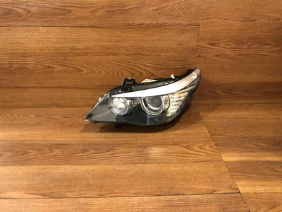 2008-2010 BMW E60 M5 535 550 528 LCI FRONT LEFT DRIVER HID XENON HEADLIGHT OEM - Image 1 of 4