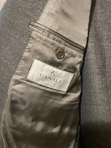 Canali Three Piece Suit 46r - Picture 1 of 7