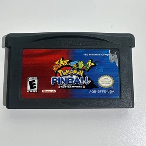 Pokémon Pinball: Ruby & Sapphire (GBA, 2003) – Cartridge Only – Tested - Picture 1 of 4