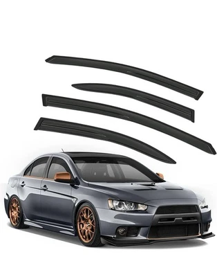SCITOO Window Visor Deflector Rain Guard 2008-2017  Mitsubishi  Lancer - Image 1 of 4