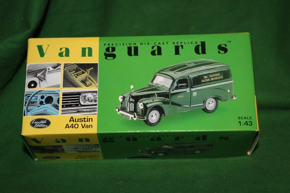 LLEDO VANGUARDS AUSTIN A40 VAN BBC OUTSIDE BROADCASTING LIVERY 1/43 #VA03013 - Image 1 of 1