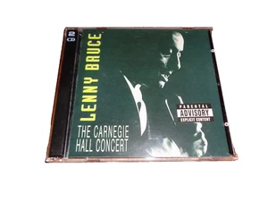 The Carnegie Hall Concert by Lenny Bruce CD, Aug-1995, 2 Discs, Blue Note Label - Picture 1 of 1