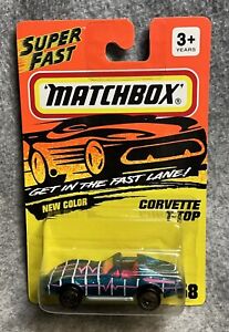 1994 Matchbox Corvette T-Top #58 - Couleur neuve