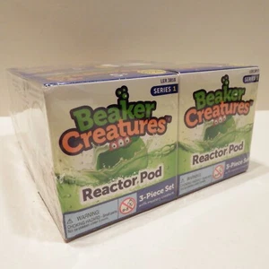 6 Pack - Beaker Creatures Reactor Pods - Learning Resources - Series 1 *NIP *DMG - Picture 1 of 9