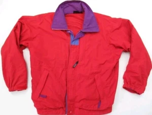 Patagonia Jacke Herren Small Vintage Rot Lila Blau Windbreaker 80er 90er - Bild 1 von 7