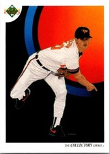 1991 Upper Deck Checklist Gregg Olson #47 Baltimore Orioles Baseball Card